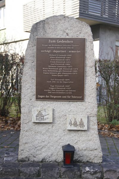 Gedenkstein jüdischer Bürger